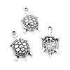 100 Pieces Antique Silver Plated Jewelry Charms Findings Fashion Craft Making Crafting L7ZV1X Tortoise Turtle view 1