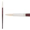 New York Central Artist Paintbrush, Munich Premier Long Handle, Bristle Blend of Hog Hair and Synthetic Hair Handmade in Germany, Round #18 view 4