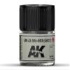 AK Interactive Real Color Air Single Paint Line 10ml - RC285 thru RC342 Color: IJN J3 Hai-Iro (Grey) - RC302 view 1