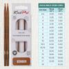 KnitPro Ginger Interchangeable Circular Needles 5" (13cm) | US Size 4 (3.5mm) view 4