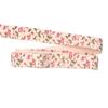 0.6inch Rural Style Printed Webbing for DIY Labels 10 Yards Red Flower view 4
