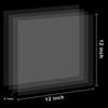 25 Pack Clear Plastic Sheets 4 Mil 12" x 12" Clear Plastic Stencil, Acetate Sheets Reusable Clear Template Sheets for Laser Cutting,Cut Tool Template Material view 3