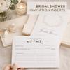 Dashleigh Bridal Shower Recipe Cards 4x6, 48 Mr and Mrs Newlywed Recipe Cards Double Sided, Water Resistant Thick Cardstock for Wedding Shower Games - Vintage Keepsake Gift for Bride to Be, Recipe Box view 3