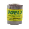 Goelx Silk Thread Shades of Brown Family for Jewelry, Tassel Making, Embroidery, Crafts, Shiny Soft Thread Spools - Brunette Brown - 459 view 3