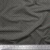 52" Wide Polyester Crepe Fabric by Soimoi - Geometric Print - Grey - Soft Lightweight Printed Material for Blouses, Dresses, Scarves, Kaftans & More view 1