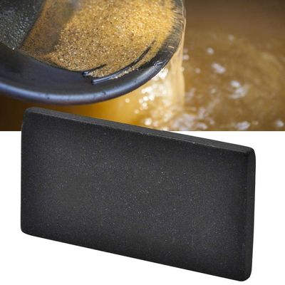 Salmue Gold Testing Stone, Jewelry Gold Testing Tool Touchstone Portable Gold Detecting Stone for Gold Testing Examination Touch Stone Jewelry Tool (L)