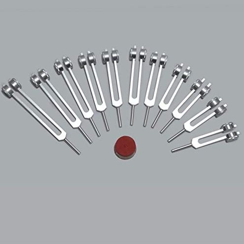 Cosmic Octave Planetary Weighted Tuning Fork Set