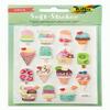 Soft Sticker Tropical High-Quality Foam Stickers with Hot Foil Finish, 28 Assorted Stickers, Ideal for Decorating Greeting Cards, Crafts and Scrapbooking view 1