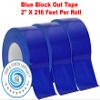 6 Rolls Premium Silkscreen Printing Blue Block Out Tape 2 x 72 Yards Per Roll, Use for Multi-Purpose Printing and Removes Cleanly in one Piece Without Residue Screen Printing Blue Blockout Tape view 2