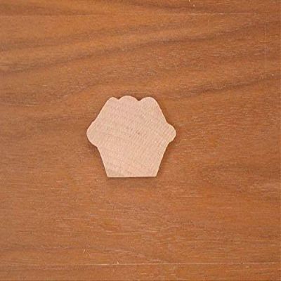 WOODNSHOP Apple Pie 1/4 x 3 PKG 15 Laser Cut Wooden Apple Pie