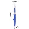 Needle Felting Pen, Wool Felting Supplies Felting Needle Embroidery Punch Pen with 3 Fine Needles Set Tool for DIY Craft Blue view 2