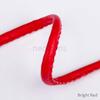 Neotrims PU Faux Leather Sewn Cord Trim, Padded Soft Jewelry String, 5mm Width in 12 Stunning Funky Brights & Natural Colours for Shoe Lace, Crafts, Thonging & Jewellery Making view 2