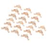 20Pcs Furniture Onlay Applique Frame for Home, 4x4cm/1.57"x1.57", Unpainted Woodcarving Corner Decal Cabinet Door Wall Ceiling Dresser view 3