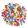 "Honbay 100PCS 10x13mm Flatback Self Adhesive Tiny Wooden Ladybug Embellishments for Micro Landscape, DIY Crafts and More (Mixed)" view 4