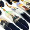 Painted Wildlife Themed Feathers by Leather Unlimited view 3