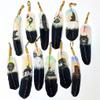Painted Wildlife Themed Feathers by Leather Unlimited view 4