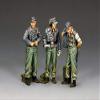 King & Country Toy Soldiers WW2 German Army WH090 Dismounted Assault Gun Crew #2 1:30 Scale Pewter view 1