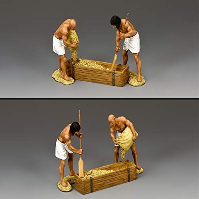 King & Country Toy Soldiers Ancient Egypt AE067 Egyptian Mud Mixers Set 1:30 Scale Pewter