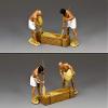 King & Country Toy Soldiers Ancient Egypt AE067 Egyptian Mud Mixers Set 1:30 Scale Pewter view 1