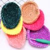 100% Polyester Chunky Chenille Yarn Khaki Giant Bulky Knit Yarn Chenille Velvet Yarn Fluffy Yarn Crochet Knitting Yarn DIY Knitting Craft 500g/1.1lb view 4