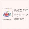 50Pcs Laser Apple Stickers Waterproof Holographic Reflective Elements for Journal DIY & Daily Decor view 4