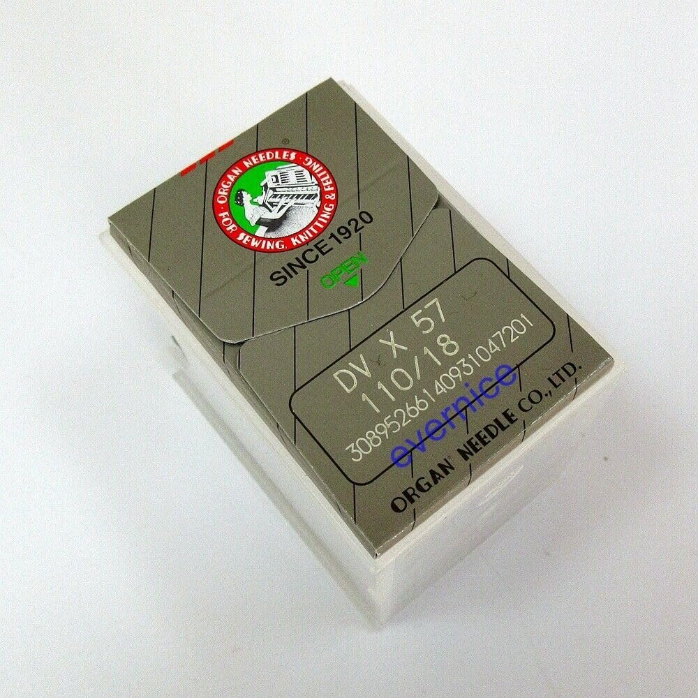 100 Organ 62X57 DVX57 Needles Size#24 Compatible with Singer, KANSAI Special, Pegasus, JUKI