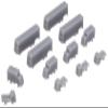 Moderium 1/700 TFS Series Car Set B Resin Kit T19V700-005M view 1
