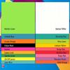 8.5 x 11" Gravity Grape Color Paper Smooth, for School Office & Home Supplies, Holiday crafting, Arts and Crafts | Acid & Lignin Free | Regular 24lb Paper - 100 Sheets Per Pack view 4