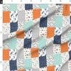 Spoonflower Fabric - Western Cheater Quilt Nursery Cactus Cowboy Boy Printed on Denim Fabric by The Yard - Bottomweight Apparel Home Decor Upholstery view 4