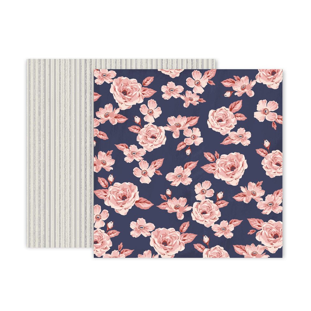 Pink Paislee Paper, 2