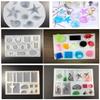 200ml Crystal Clear UV Epoxy Resin Sunlight Curable 18 Molds 17 Bezels 36 Holographic Decorations Resin Crafts Kit with Eyelets for Jewelry Making Bracelets Pendants Rings Keychains Charms Necklaces view 4