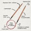 KnitPro Ginger Fixed Circular Needles 40" (100cm) | US Size 9 (5.5mm) view 3