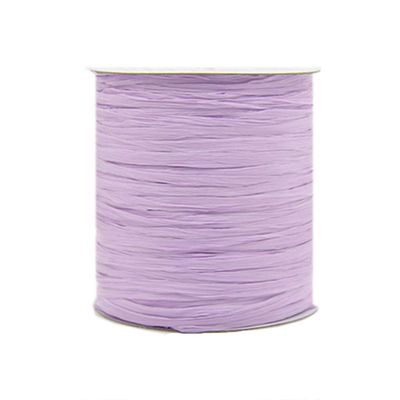 Natural Raffia Straw Yarn Light Purple Raffia Yarn Paper Yarn Ribbon Yarn Paper Raffia Straw Yarn Summer Sun Hat Yarn Crochet and Knit Yarn 250 Meters/273 Yards