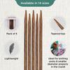 KnitPro Ginger Double Pointed Needles 8" (20cm) | US Size 2 (2.75mm) view 3