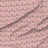 Fabric Husky Floral Cute Flowers Florals Dogs Best Pink Printed on Upholstery Velvet Fabric by the Yard - Upholstery Home Decor Bottomweight Apparel view 1