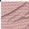 Fabric Husky Floral Cute Flowers Florals Dogs Best Pink Printed on Upholstery Velvet Fabric by the Yard - Upholstery Home Decor Bottomweight Apparel view 4
