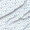 Spoonflower Fabric - Sailboat Chinoiserie Chinese Watercolor Nautical Boats Blue Beach Sea Printed on Denim Fabric by The Yard - Bottomweight Apparel Home Decor Upholstery view 1