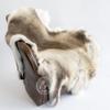 Sunshine Cowhides 100% Genuine Nordic Reindeer Hide Rug - Greyish Animal Skin Rugs for Bedroom, Living Room, Office, & Bathroom, Premium Dcor for Aesthetic Living - XL (3-4 x 4-5.5 ft) view 1