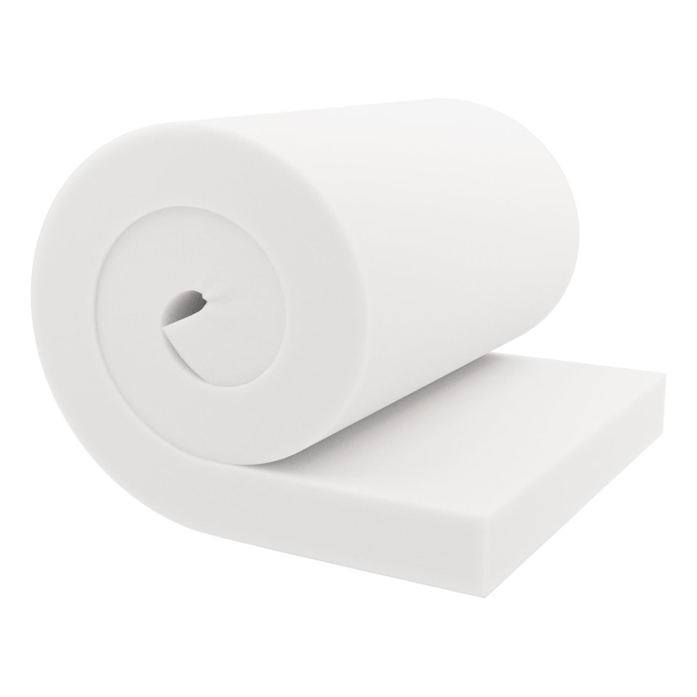 GoTo Foam 3" Height x 27" Width x 63" Length 44ILD (Firm) Upholstery Cushion Made in USA