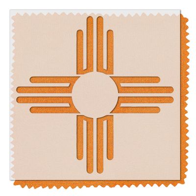 Stencil Stop New Mexico Flag, Zia Sun Stencil - Reusable for DIY Projects, Painting, Drawing, Crafts - 14 Mil Mylar Plastic (9 x 9 inches)