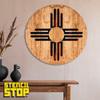 Stencil Stop New Mexico Flag, Zia Sun Stencil - Reusable for DIY Projects, Painting, Drawing, Crafts - 14 Mil Mylar Plastic (9 x 9 inches) view 4