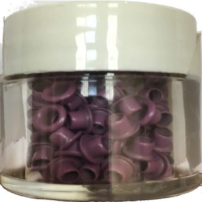 Stamp Studio 01009 Plum 1/8" Eyelets for Paper - Jar of 200