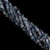 Natural 1 Strand 34 Blue Kyanite Uncut Chips Beads/Freeform Shape Gemstone Beads|4-5 mm Plain Uneven Smooth Beads for Jewelry Making | Loose Beads | AAA Quality| Nugget Chips view 3