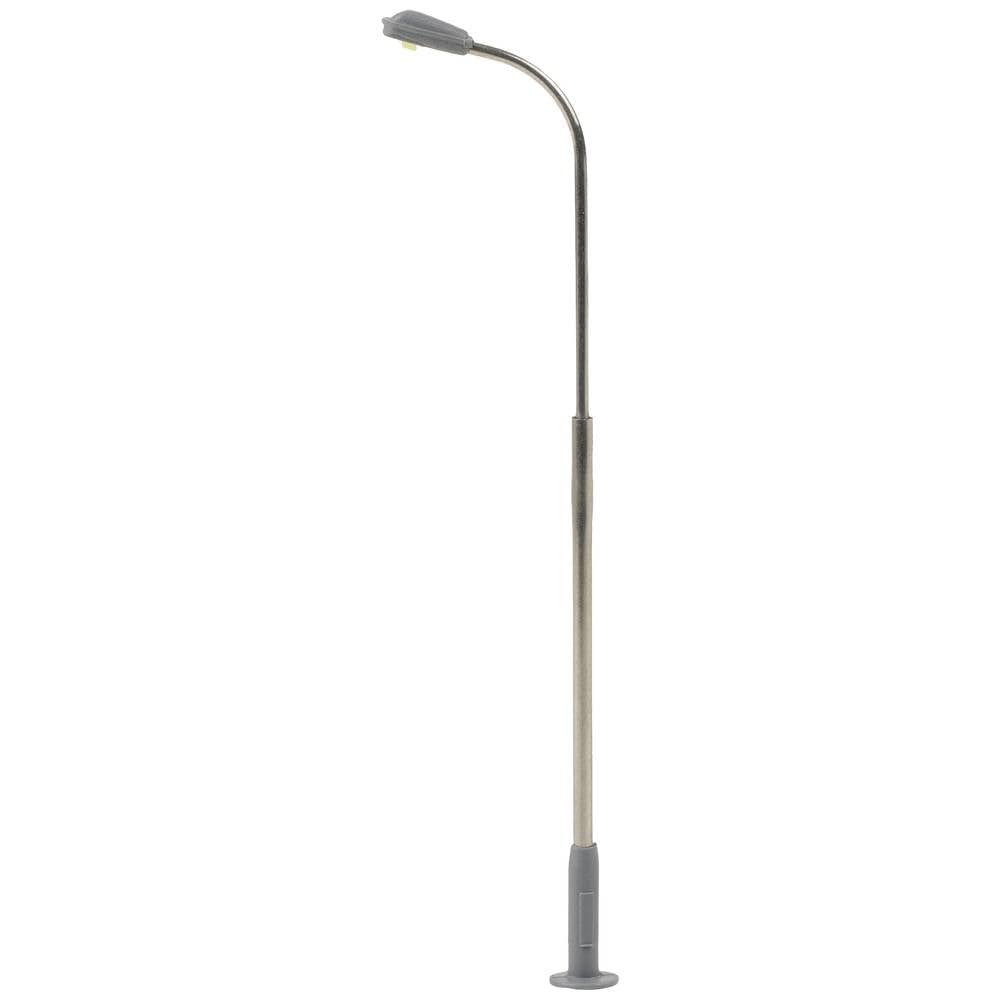FALLER 272220 N Scale LED Streetlight - Lamp Post - Adjustable Height up to 2-9/16" 6.5cm Tall pkg(1)