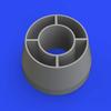 Eduard EDB648499 Brassin 1:48-Tempest MK.V Intake Ring Model Kit, Various view 2