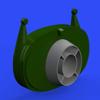 Eduard EDB648499 Brassin 1:48-Tempest MK.V Intake Ring Model Kit, Various view 4