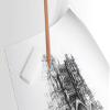 Design Ideation Drawing Paper : Multi-Media. Loose Sheet Pack. (11" x 17") LP-DR. (100 Sheets) view 4