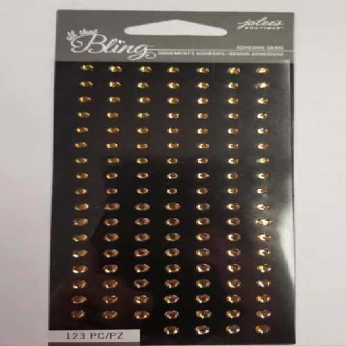 Jolee's Boutique 0015586799620 Jolly Boutique Mini Round GEMS Gold , Other