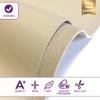 Off White Lambskin Leather Fabric: Real White Leather Material for Crafting and Bookbinding depending on the Leather Size (Warm White, 12x12In/ 30x30cm) view 2