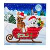 CCK-XM38: Sled Characters Crystal Card Kit - Animal Club International view 1